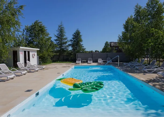 Domki Leba, Apartamenty Leba - Polanki23 - Basen, Sauna, Kino